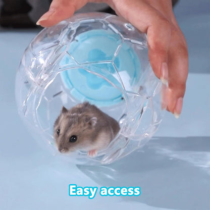 Football Design Dwarf Hamster Ball 5.1 Inch (5.1In) | Ideal Small Hamster Ball for Mice. Breathable Football Design Ensures Safe, Fun Exercise and Prevents Boredom6