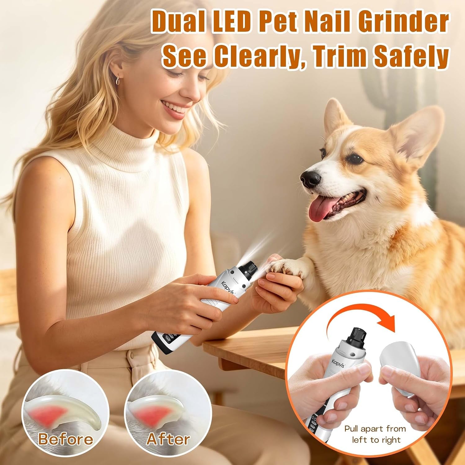 dog-nail-grinder-with-2-led-lights-4-speed-pet-nail-grinder-for-dogs-cats-kapvis-electric-dog-nail-trimmer-quiet-2-grinding-heads-included-digital-display-2-led-lights-2-5hr-charge-for-480min-use