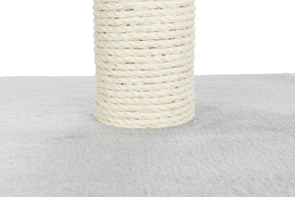 TRIXIE Espejo Cat Scratching Post 27.2 Inch - Cat Scratcher with Soft Fabric Covering Base and Durable Sisal Rope - with Resting Platform - Gray5