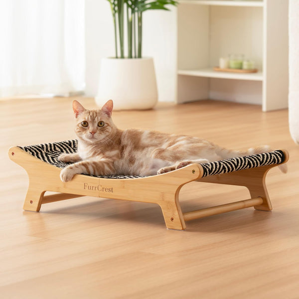 XL Sisal Cat Scratcher Bed with Elevated Hammock for Indoor Cats, Replaceable Natural Sisal Pad, Large Cat Lounge, Anti-Slip No-Wobble Bamboo Frame, Olive Green10