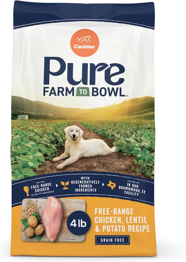 Canidae Pure Farm to Bowl Dry Dog Food - Balanced Nutrition for Adult Dogs - Limited Ingredient Formula - Grain, Wheat & Soy-Free - 22 Lb - Wild-Caught Salmon & Sweet Potato Recipe18