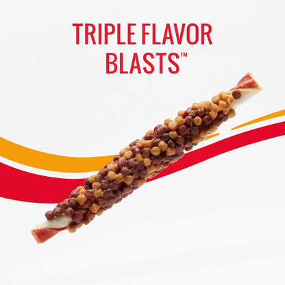 GOOD 'N' FUN Triple Flavor Blasts for All Dogs, 4 Ounces, Treat Your Dog to Long-Lasting Chews Made with Chicken Liver, Chicken & Duck3