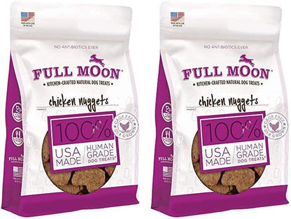 Full Moon® Chicken Nuggets Dog Treats 12 Oz | Human Grade, No Corn, No Wheat, No Soy, Glycerin Free, Made in the USA8