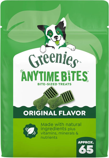 Greenies Anytime Bites Dog Treats, Blueberry Flavor, 10.3 Oz | Only 13 Calories per Treat, Easy to Digest, Natural Ingredients plus Vitamins & Minerals, Made in USA Facilities14