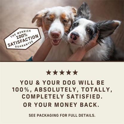 Merrick Power Bites Natural Soft and Chewy Real Meat Dog Treats, Grain Free Snack with Real Beef Recipe - 6 Oz. Bag9