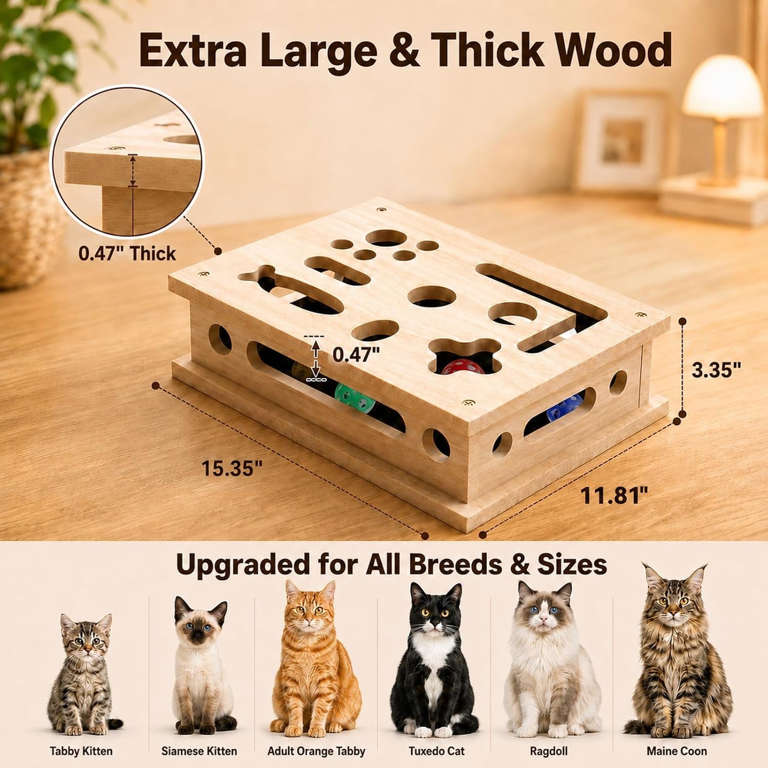2026-new-cat-scratch-puzzle-enrichment-box-interactive-cat-nail-file-box-with-catnip-bell-ball-cat-scratcher-toy-with-teaser-wand-stress-free-alternative-to-clippers-grinders