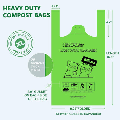 110 Count Biodegradable Poop Bags and 120 Count 15 Liters Cat Litter Bags, Durable Cat Litter Bags for Poop with Handles, Scented Poop Bags for Litter Box, Leakproof Cat Waste Bags5