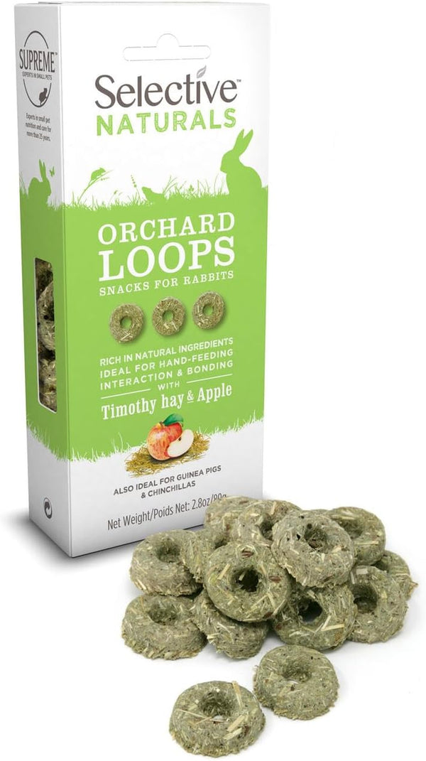 Selective Naturals Orchard Loops with Timothy Hay & Apple (Pack of 4)1