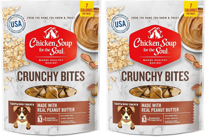 Chicken Soup for the Soul Pet Food Crunchy Bites Dog Treats, Chicken, 12 Ounce Bag | Soy, Corn & Wheat Free, No Artificial Flavors or Preservatives15