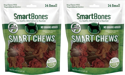 Smartbones Smart Chews, Rawhide Free Dog Chews, Treats for Dogs Made with Real Chicken and Vegetables, 14 Count Small7