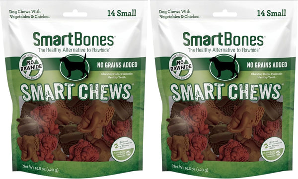 Smartbones Smart Chews, Rawhide Free Dog Chews, Treats for Dogs Made with Real Chicken and Vegetables, 14 Count Small7