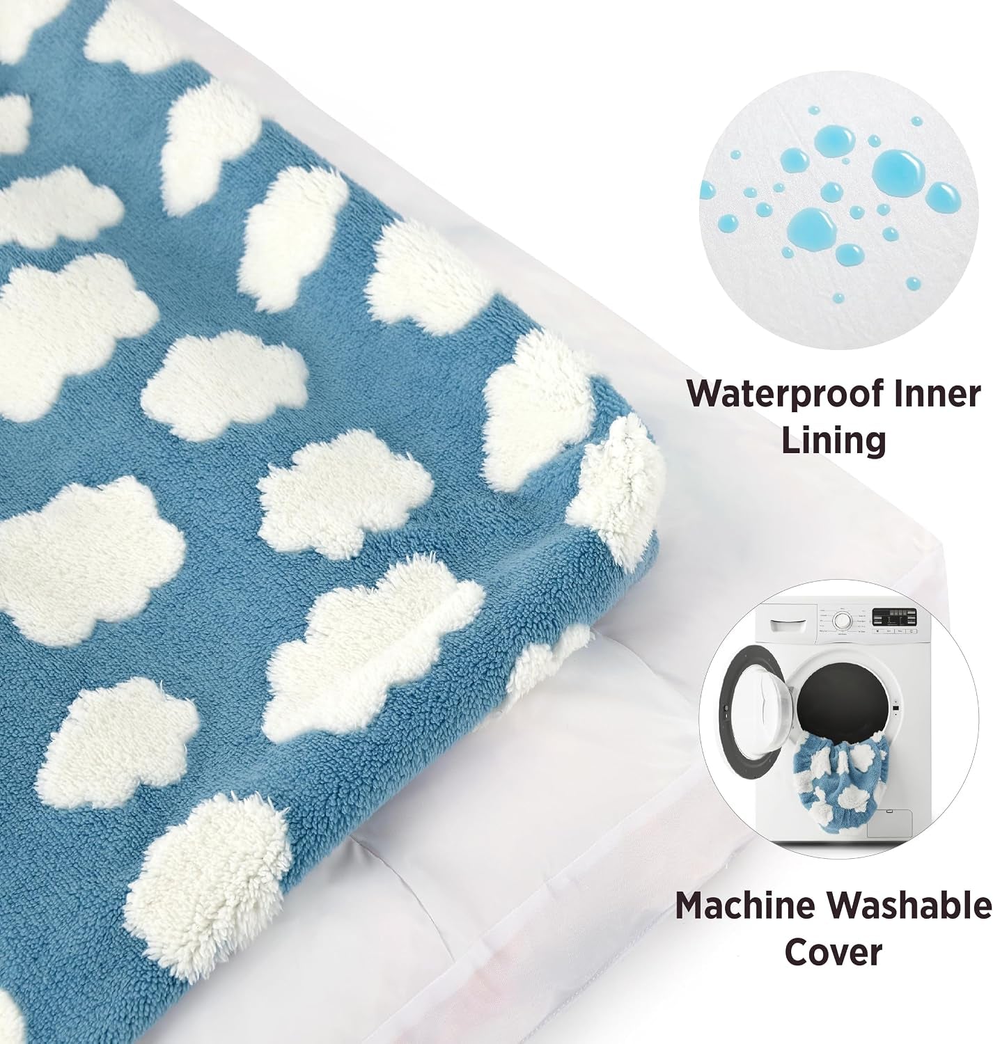 le-sure-cute-aesthetic-dog-bed-for-crate-jacquard-thick-pet-pillow-35x22-shredded-chopped-foam-modern-plush-crate-cushion-gift-for-large-dog-waterproof-washable-cover-nonslip-bottom-green
