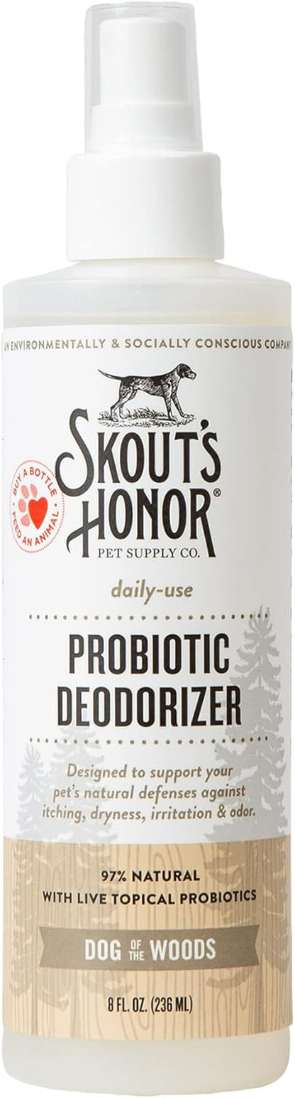 SKOUT'S HONOR Probiotic Dog Deodorizing Spray - Sunkissed Coconut, 8 Oz | Hydrating Daily-Use Formula with Avocado Oil and Omega-3S, Microbiome-Friendly, Paraben and Sulfate-Free12