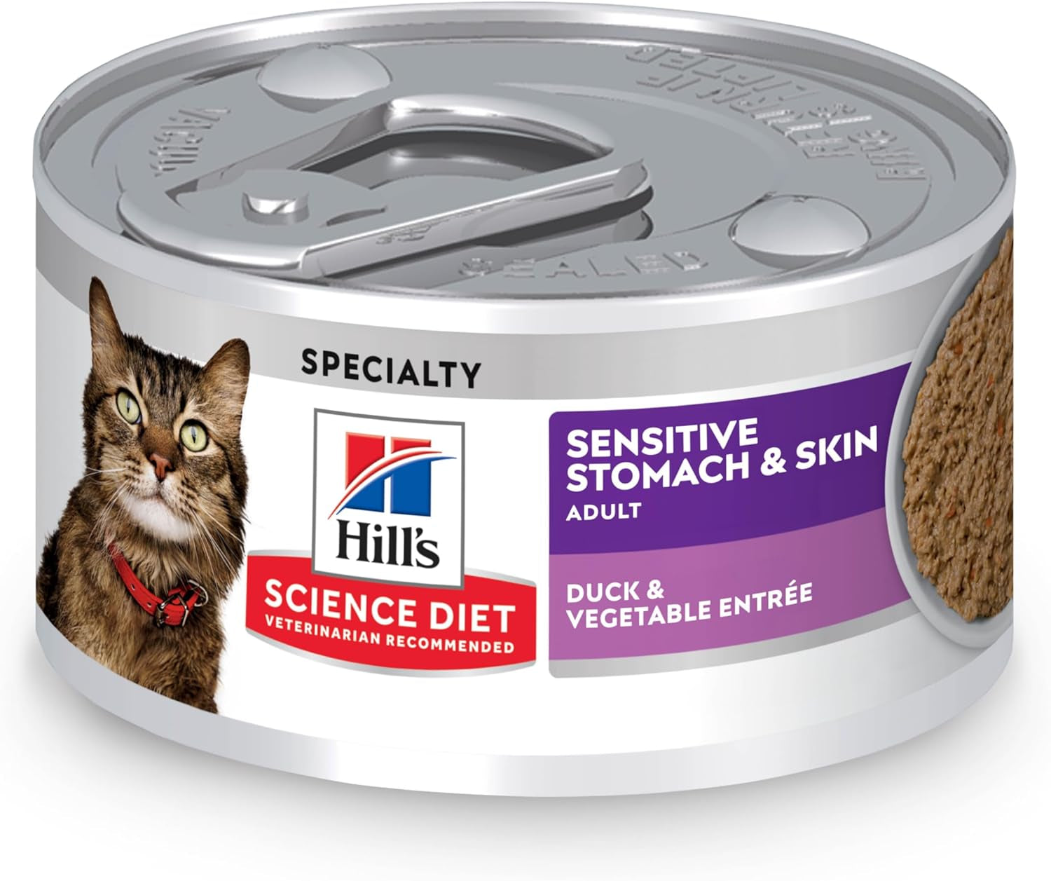 hills-science-diet-sensitive-stomach-skin-wet-cat-food-variety-pack-1-veterinarian-recommended-adult-formula-tuna-vegetable-chicken-vegetable-2-9-oz-cans-12-pack