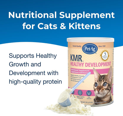Petag KMR Healthy Development - 14 Oz - Great Tasting Nutritional Supplement for Cats and Weaning Kittens3