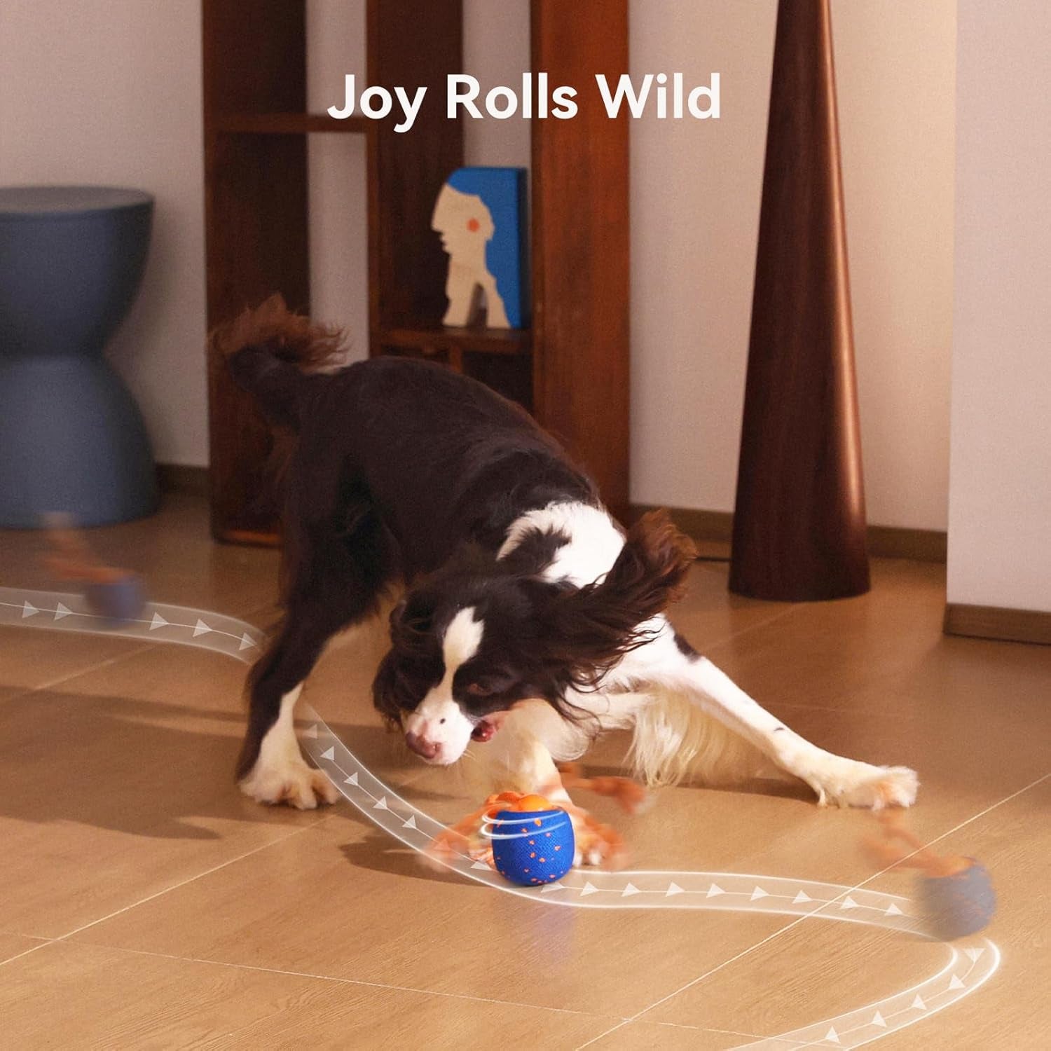 cheerble-smart-interactive-dog-toy-wicked-ball-rolly-automatic-moving-bouncing-rotating-e-tpu-material-active-rolling-interactive-dog-ball-for-medium-and-large-dogs-blue