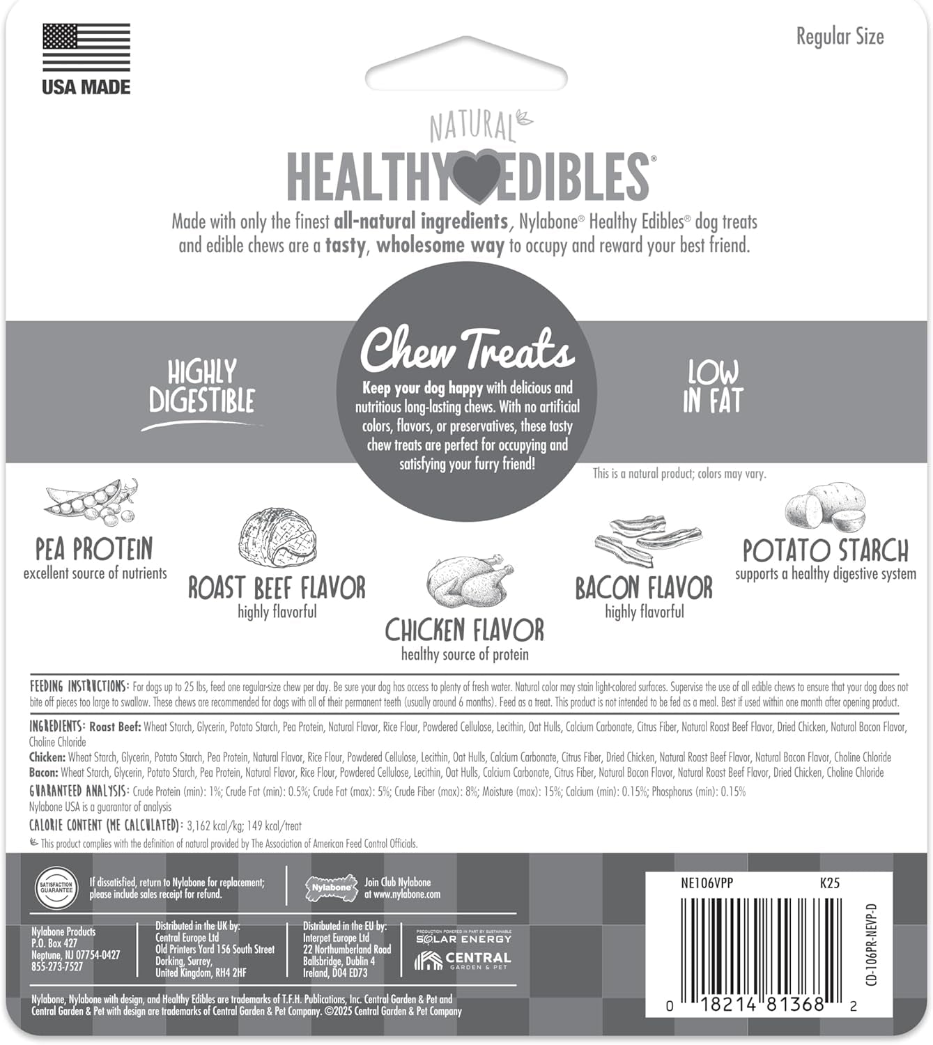 nylabone-healthy-edibles-dog-treats-variety-pack-small-3-count-roast-beef-chicken-bacon-flavor-natural-dog-treats-usa-made-highly-digestible-dog-bones-for-small-dogs-up-to-25-lbs