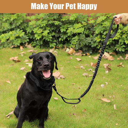 Tactical Dog Collar Leash Set,Dog Collar with Controll Handle for Large Dog6