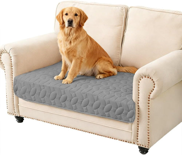 Ameritex Pet Bed Cover Dog Bed Blanket for Sofa and Furniture Waterproof New Pattern Design (30X70 Inch, Dark Grey)63