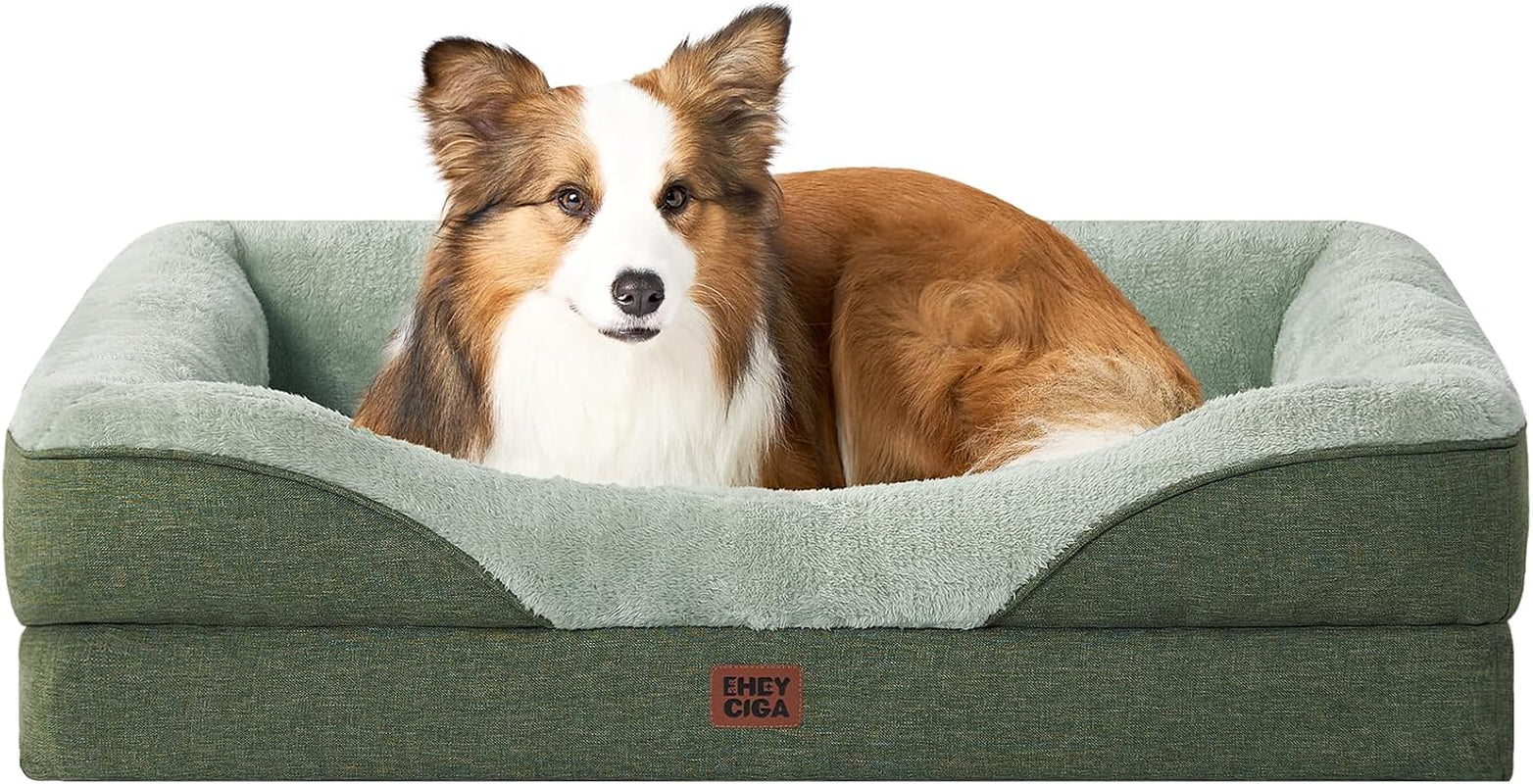 eheyciga-orthopedic-xl-dog-bed-for-large-sized-dog-42x30-inch-extra-large-memory-foam-dog-couch-bed-with-sides-waterproof-liner-washable-removable-cover-bolster-pet-sofa-grey