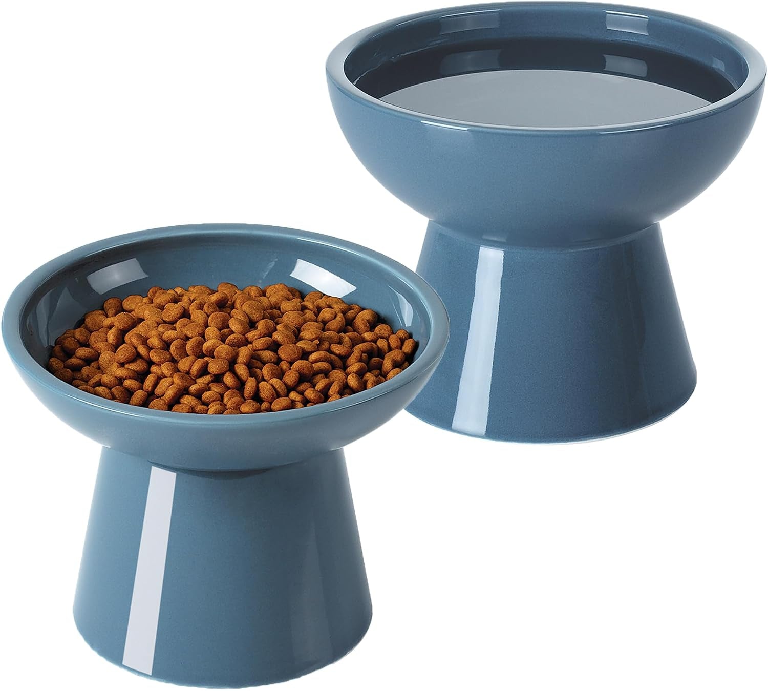 loejan-elevated-cat-food-and-water-bowls-set-extra-wide-and-raised-ceramic-bowls-anti-vomit-whisker-free-pressure-cat-feeder-for-kittens-to-adult-cats-and-small-dogs-white-water-bowl