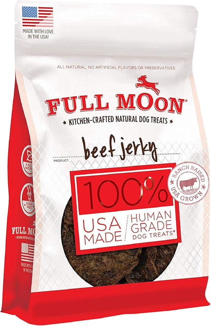 Full Moon Chicken Jerky Healthy All Natural Dog Treats Human Grade Made in USA Grain Free, 1.5 Pound (Pack of 1)9