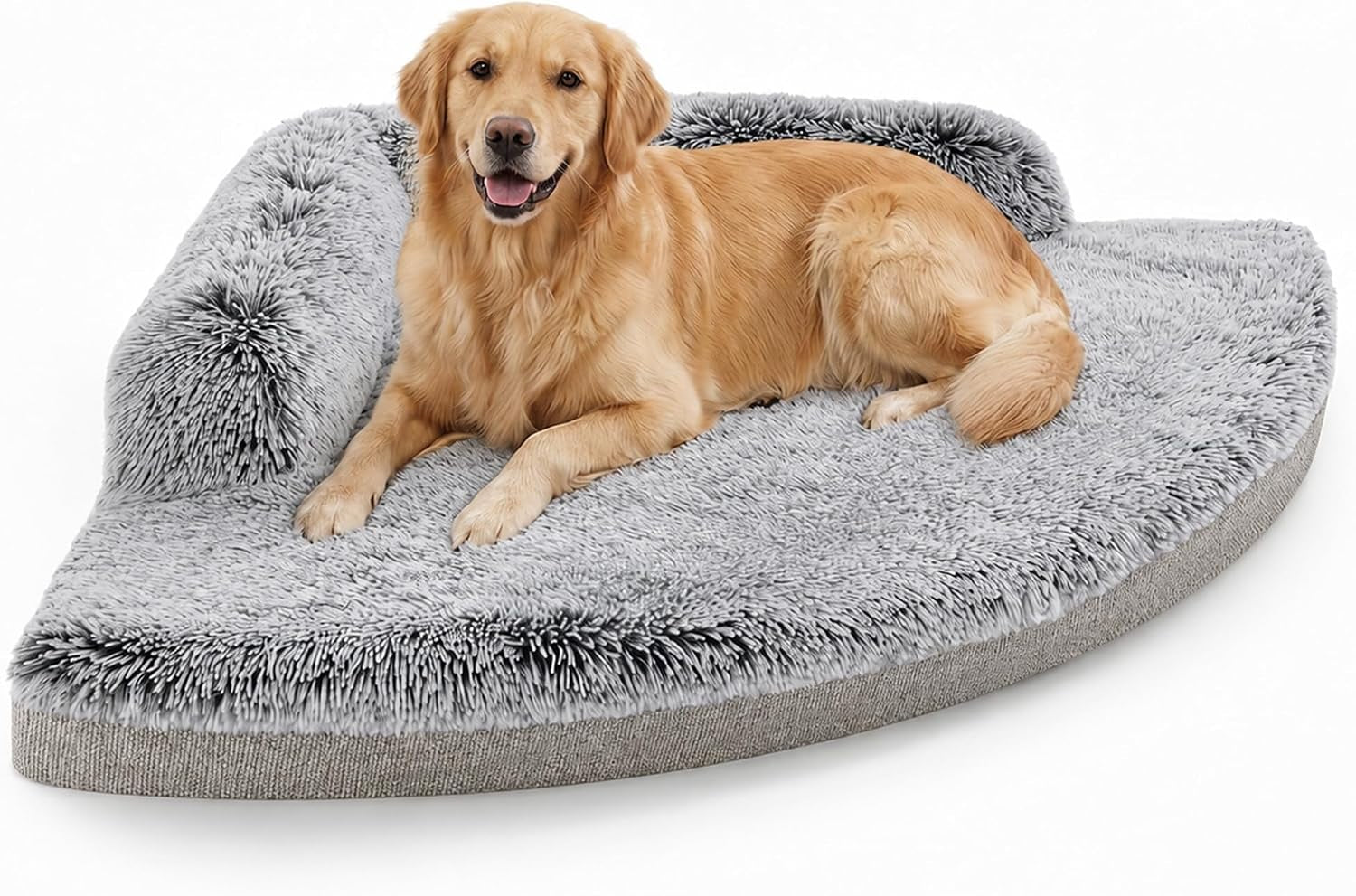 corner-dog-bed-large-39-calming-fluffy-orthopedic-pet-beds-grey-space-saving-plush-corner-nest-egg-crate-foam-washable-cover-waterproof-liner-non-slip-bottom-and-bolsters-for-large-dogs