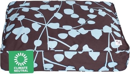Molly Mutt Medium to Large Duvet Cover, Heat Waves, Brown with Black Accents 36"X45"X5"45