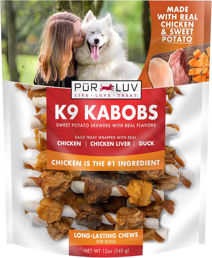 Pur Luv Chicken Jerky Dog Treats, Made with 100% Real Chicken Breast, 16 Ounces, Healthy, Easily Digestible, Long-Lasting, High Protein, Satisfies Dog'S Urge to Chew11
