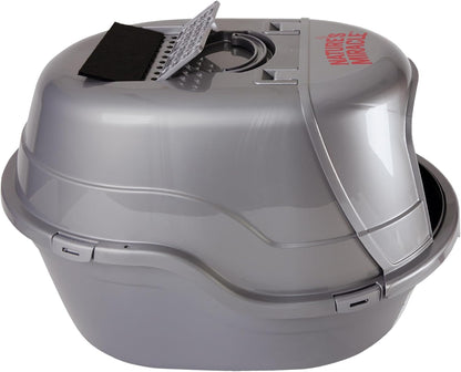 Nature’S Miracle Hooded Flip Top Litter Box for Cats, with Built-In Odor Control Charcoal Filter2