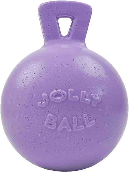 Jolly Pets Tug-N-Toss Heavy Duty Dog Toy Ball with Handle, 8 Inches/Large, Red (408 RD)14