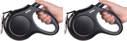 Fida Retractable Dog Leash, 16 Ft Dog Walking Leash for Small Dogs up to 26 Lbs, 360° Tangle Free, Black13
