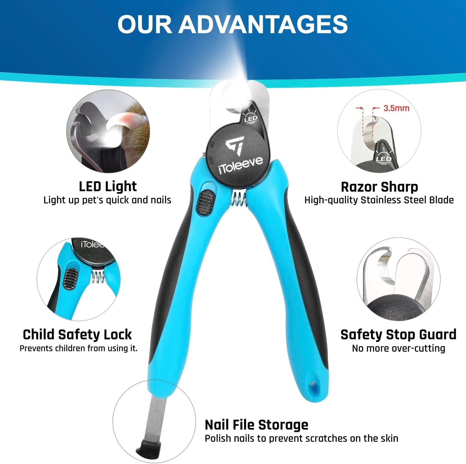 itoleeve-led-dog-nail-clipper-with-light-illuminates-nails-or-bloodline-for-safe-and-easy-trimmers-extra-sharp-for-thick-nails-quick-sensor-avoid-over-cutting-toenail-for-cats-dogs