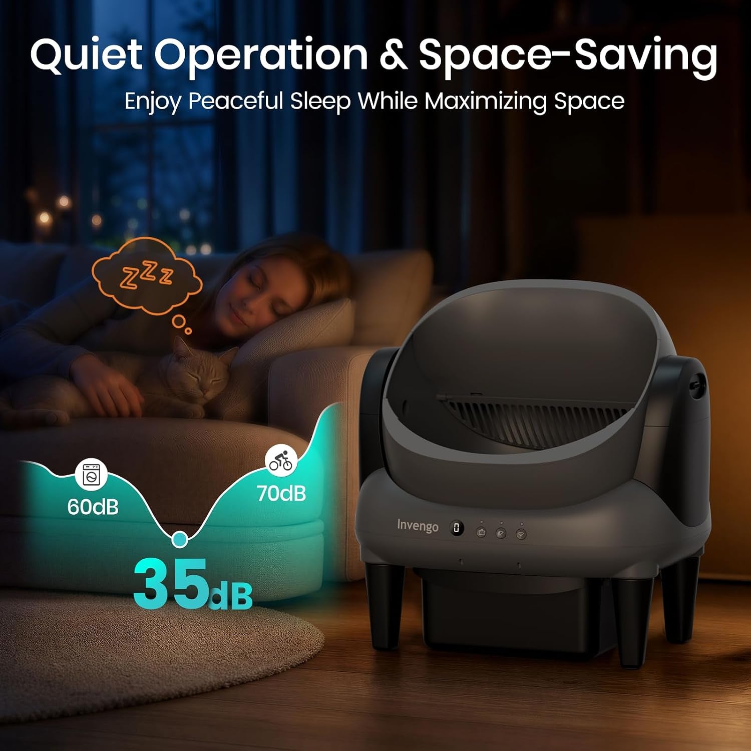 invengo-automatic-self-cleaning-cat-litter-box-open-top-design-with-safety-sensors-and-anti-pinch-protection-smart-automatic-litter-box-for-small-medium-cats-and-multi-cat-homes-charcoal-grey