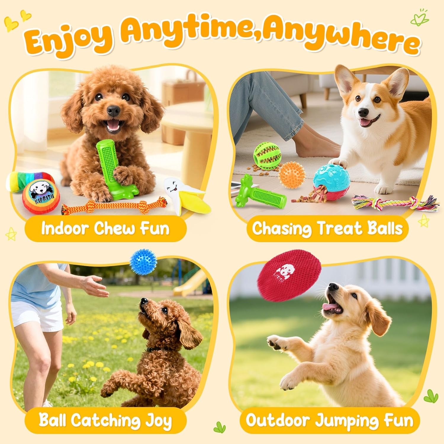kipritii-25-pack-various-dog-toys-set-ideal-for-teething-entertainment-interactive-play-includes-puppy-toys-rope-toys-treat-balls-and-squeaky-dog-toys