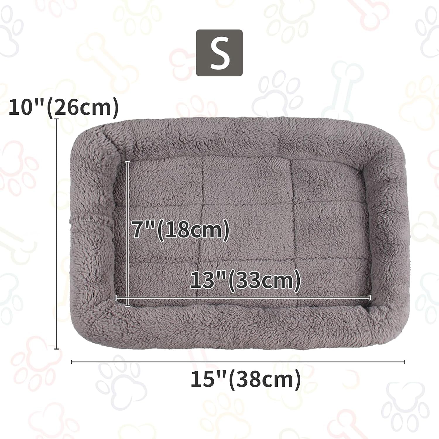 small-cat-bed-mat-plush-pet-cushion-15-x-10-cat-pad-with-pillow-around-for-indoor-pets-puppy-curl-sleep-self-warming-mat-for-crate-carrier-outdoor-pet-houses-non-slip-bottom-small