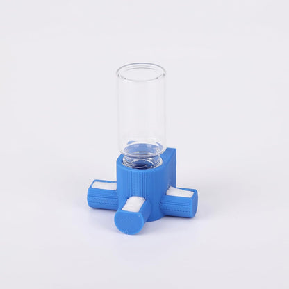 Jumping Spider Water Dispenser, Magnetic Hanging Feeder,Suitable for Jumping Spiders,Tarantulas, Praying Mantises,Arboreal Animals, and Other Small Animal Enclosure Accessories,5Ml (Wooden)7