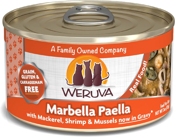 Weruva Classic Cat Food, Paw Lickin’ Chicken with Chicken Breast in Gravy, 3Oz Can (Pack of 24)15