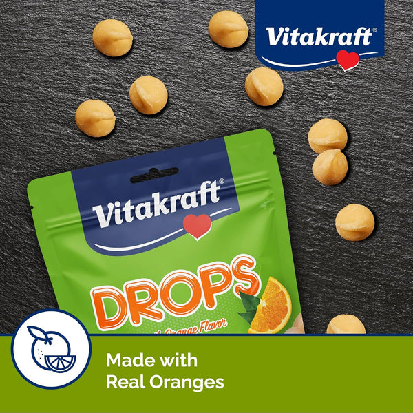 Vitakraft Drops with Orange Flavor Guinea Pig Treats 5.3 Oz Bag Delicious Yogurt Enriched Snacks with Vitamin C Essential Nutrients and Wholesome Nourishment for Small Pets4