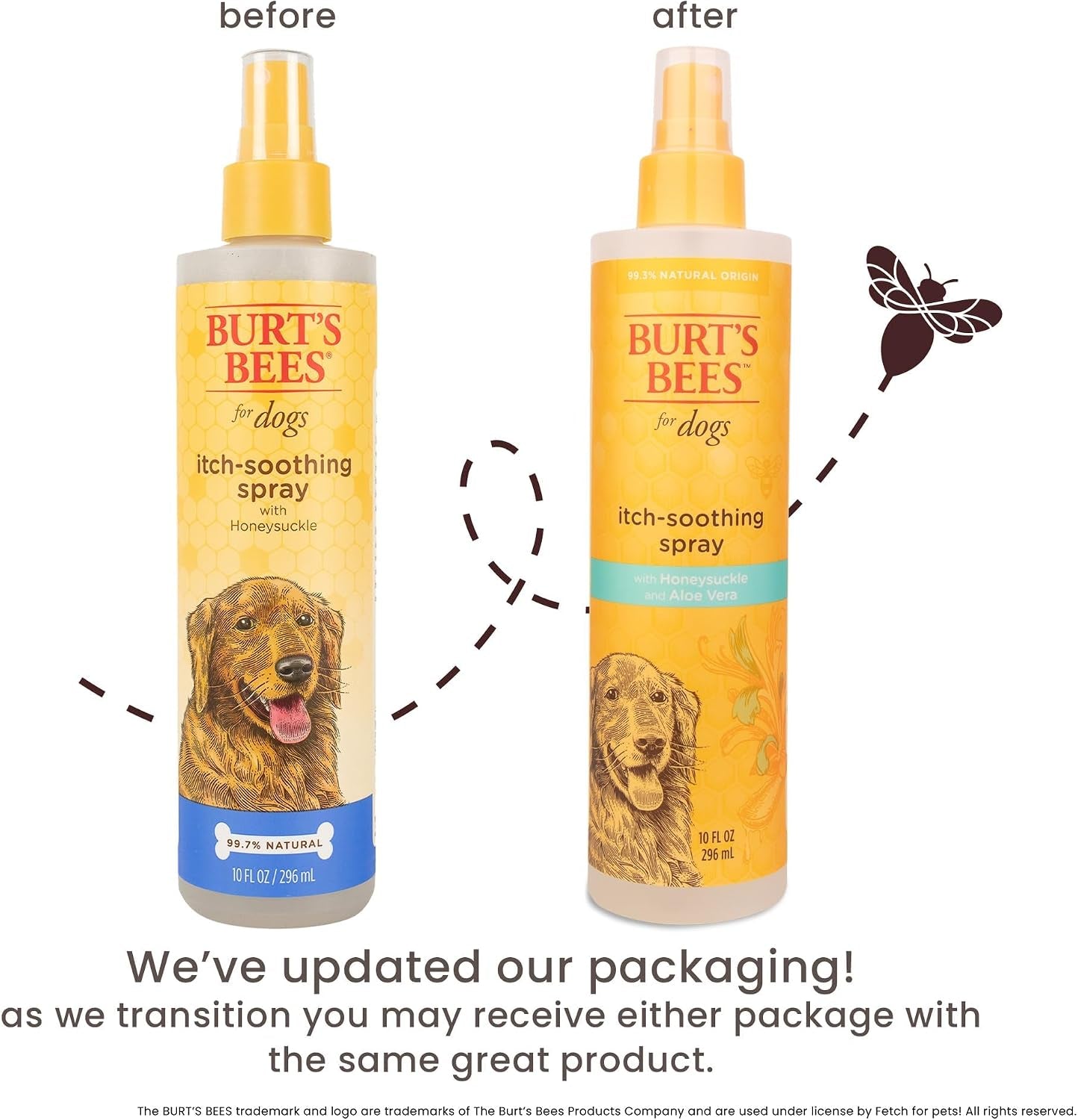 burts-bees-for-pets-anti-itch-dog-spray-with-honeysuckle-and-honey-waterless-grooming-mist-for-dry-flaky-skin-dog-itch-relief-between-baths-natural-origin-coat-care-for-dogs-10-fl-oz