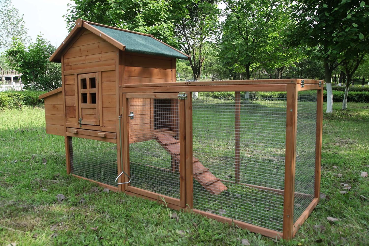 outdoor-chicken-coop-for-2-4-chickens-wooden-hen-house-with-nesting-box-80-poultry-pet-hutch-backyard-run-cage-w-waterproof-asphalt-roof-ramp-perch-and-wire-fence