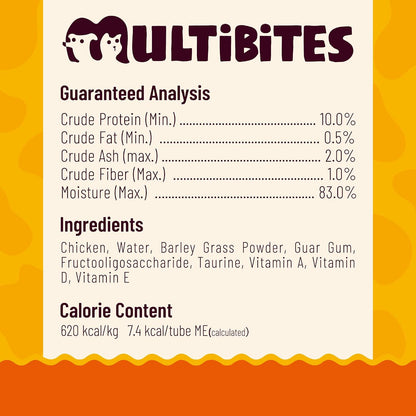 22 Tubes Lickable Cat Treats with Cat Grass & Taurine for Cats | Squeezable Cat Grass Treats for Indoor Cats with Taurine for Cats & Vitamins for Hairball Control & Digestive Health7
