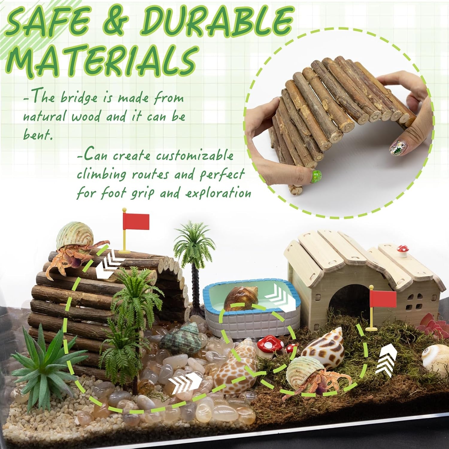 hermit-crab-kit-hideout-water-pool-tank-decorative-accessories-with-palm-tree-decorations-enrichment-toy-for-turtles-lizard-frog-gecko-chameleons