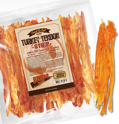Gootoe Turkey Tendons, Dog Treats for Small Breeds, Bone (S), 6 Counts11