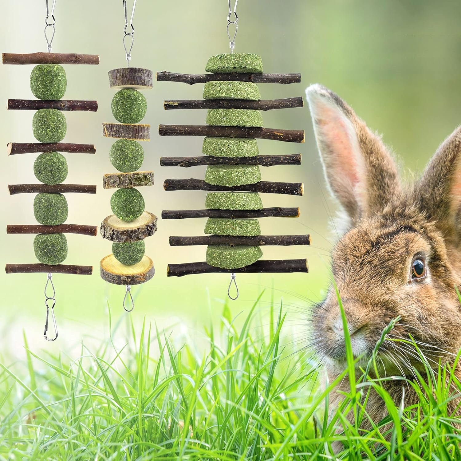 erkoon-bunny-chew-toys-rabbit-chew-toys-for-teeth-grinding-improve-dental-health-100-natural-apple-wood-timothy-grass-cake-treats-for-rabbits-guinea-pigs-chinchillas-bunnies-hamsters-3-pcs