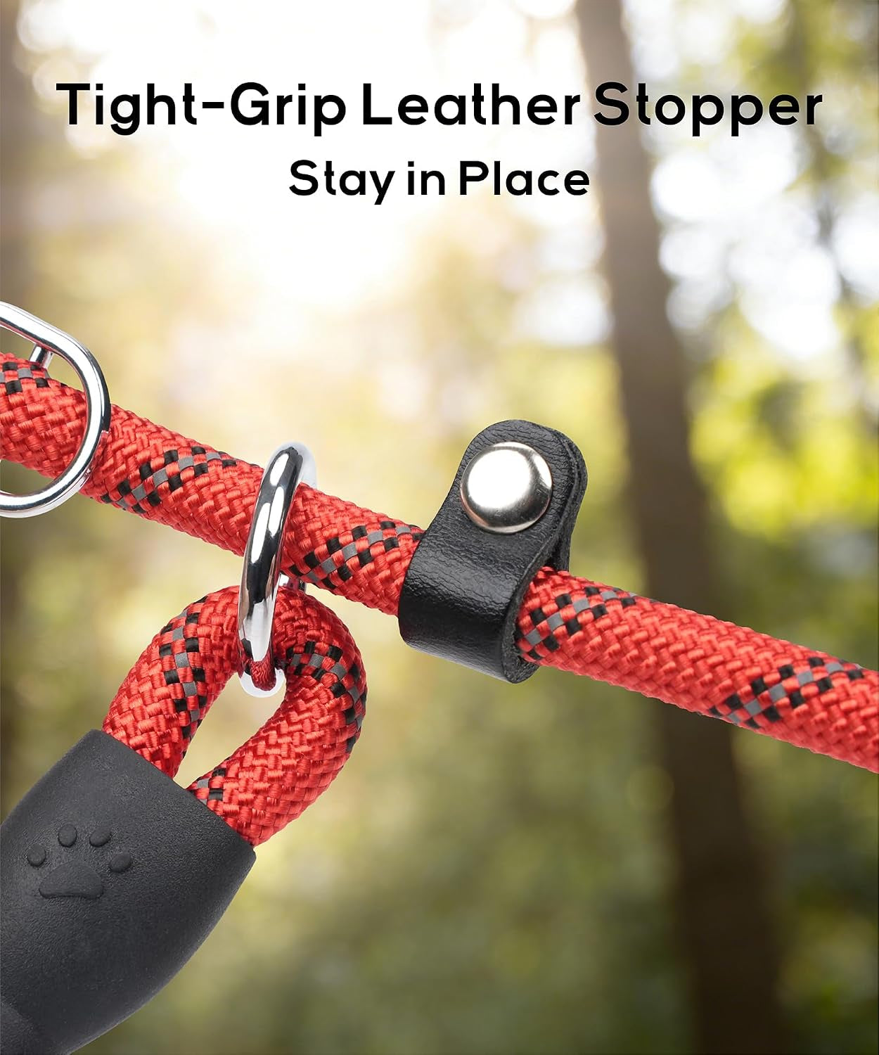 tagme-slip-lead-for-dogs-no-pull-training-leash-padded-handle-hot-pink-braided-climbing-rope-reflective-stitching-6-ft-fits-small-to-large-dogs-up-to-250-lbs-cushioned-grip-no-leash-burn