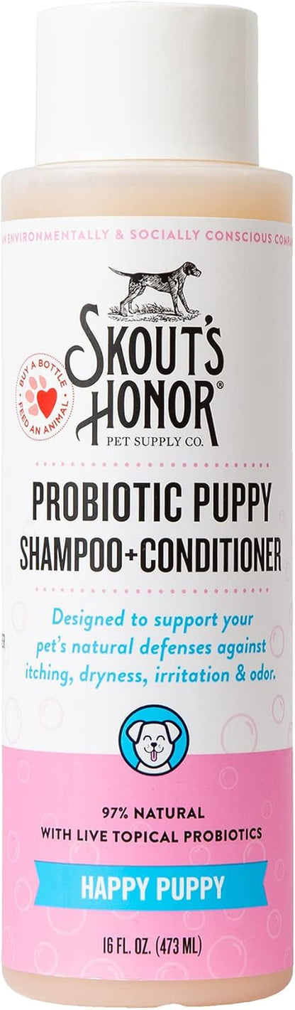 SKOUT'S HONOR Probiotic Dog Shampoo and Conditioner - DOTW, 16 Oz | Hydrating Natural 2-In-1 for Itchy Skin, Microbiome-Friendly with Avocado Oil & Omega-3S, Paraben & Sulfate-Free14