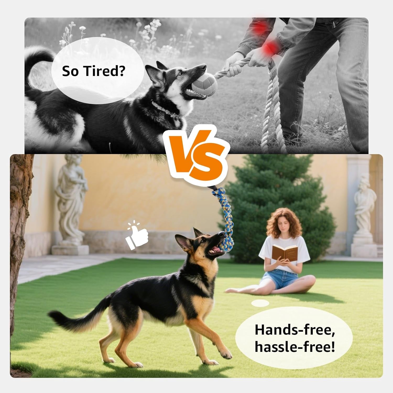 loobani-outdoor-bungee-tug-toy-interactive-tree-hanging-dog-toys-black-durable-tug-of-war-exercise-play-cord-tether-chew-rope-toy-muscle-building-bite-training-for-small-to-large-dogs