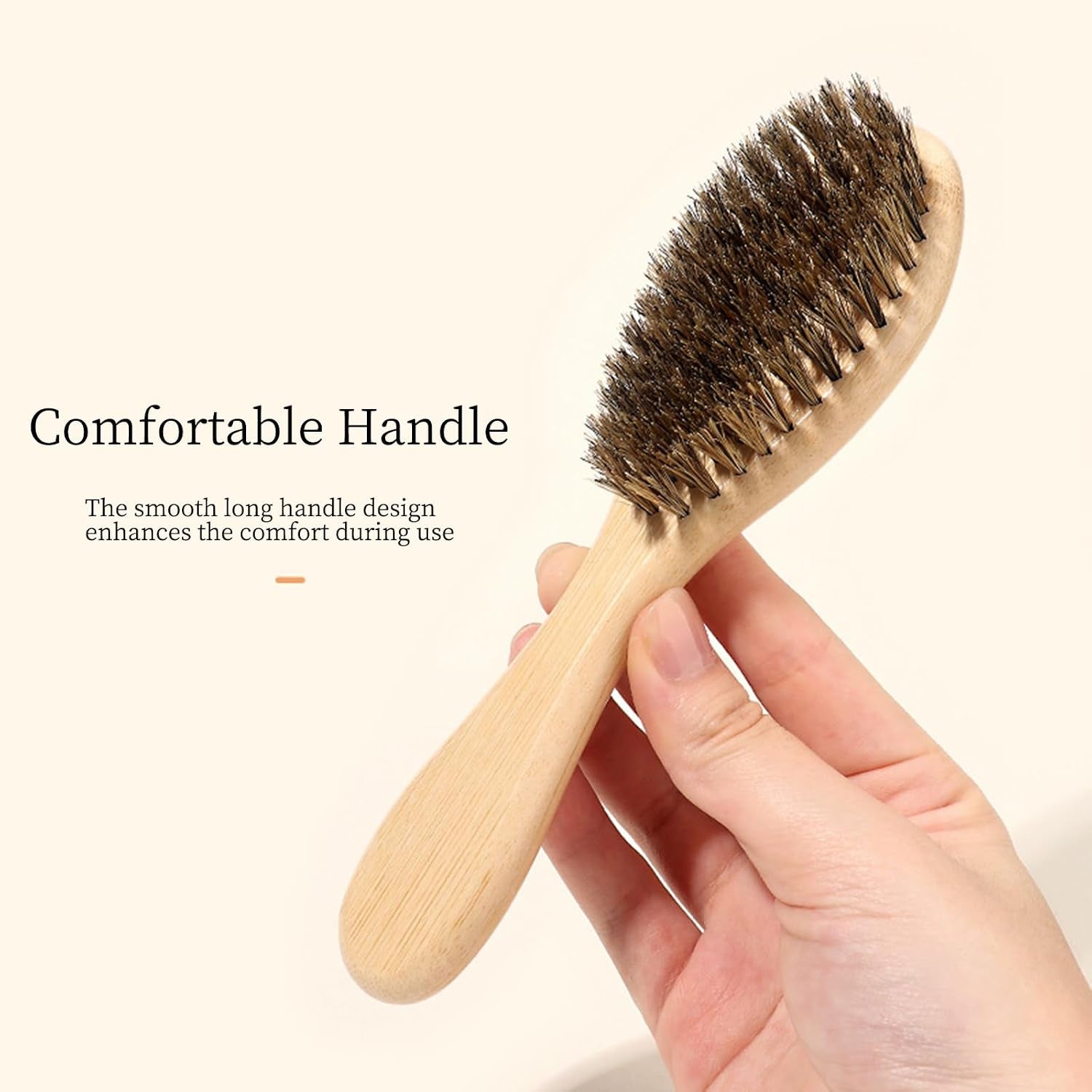 soft-boar-bristle-dog-brush-for-short-haired-ideal-pet-hair-brush-gentle-deshedding-grooming-tool-puppy-essentials-for-grooming-and-shedding