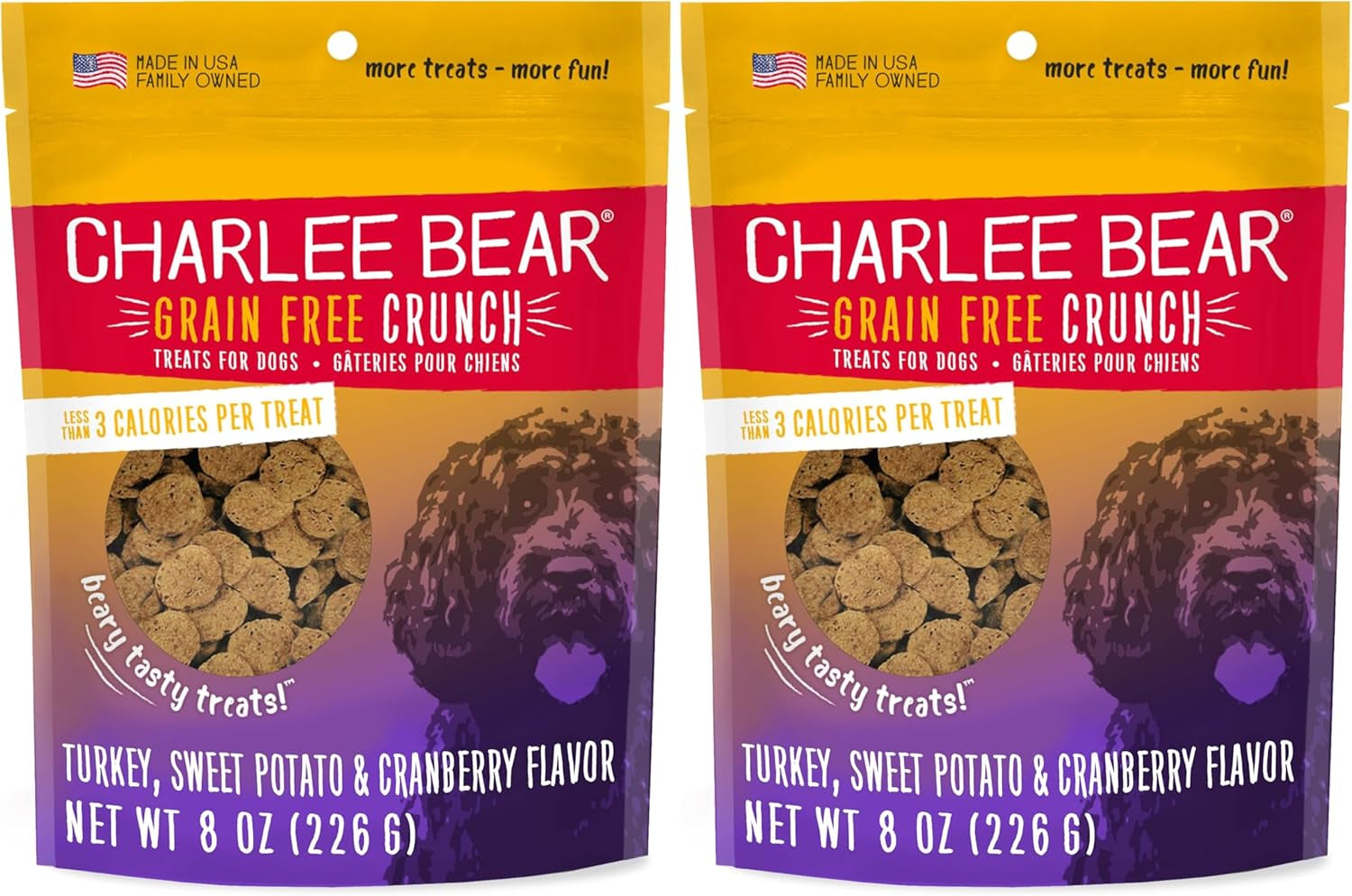 charlee-bear-crunch-grain-free-dog-treats-bacon-and-blueberry-8-ounce-resealable-bag-low-calorie-training-treats-for-dogs-limited-ingredient-healthy-crunchy-dog-snacks-made-in-usa